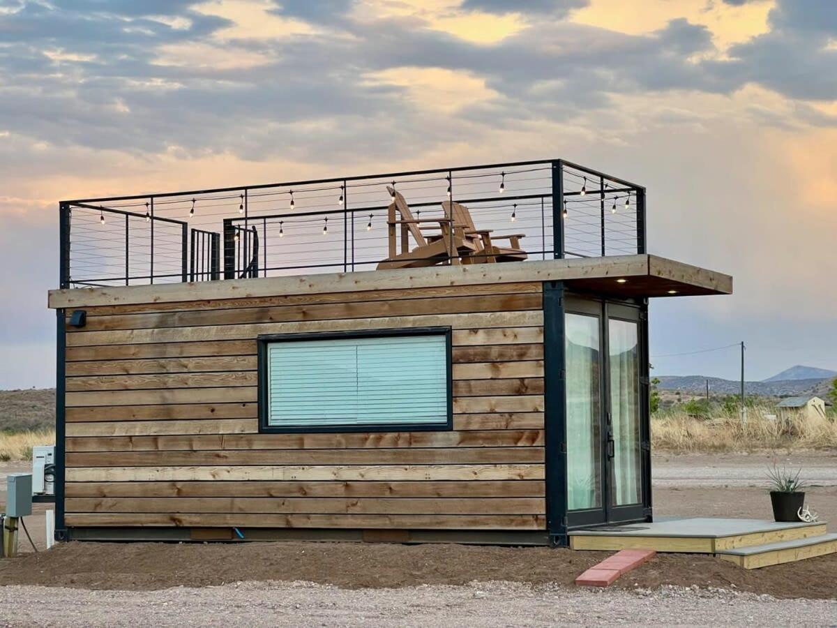 New The Buffalo-Shipping Container In Alpine Exterior foto
